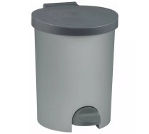 Pedāļu atvērējs Curver 0814011877 15 l, sudraba, plastmasas atkritumu trauks