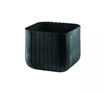 Puķu pods Cube Planter S pelēks