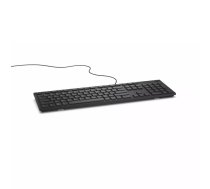 DELL KB216 tastatūra Universāla USB QWERTZ Čehijas Slovāku Melna