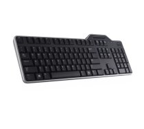 DELL KB813 tastatūra Birojs USB QWERTZ Čehu, Slovāku Melns