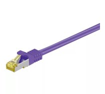 Goobay RJ-45 CAT7 0.5m tīkla kabelis Lillā 0,5 m S/FTP (S-STP)