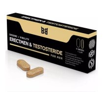 BLACKBULL BY SPARTAN - ERECTMEN & TESTOSTERIDE JAUDA UN TESTOSTERONS VĪRIEŠIEM 4 C PSULAS