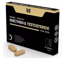 BLACKBULL BY SPARTAN - ERECTMEN & TESTOSTERIDE JAUDA UN TESTOSTERONS VĪRIEŠIEM 10 C PSULAS