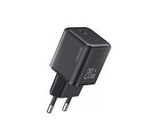 USAMS Ład. siec. 1xUSB-C PD20W (tikai galva) PD3.0 Fast Charging czarny|melns X-ron Series CC183TC01 (US-CC183)