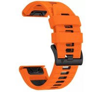 Tech-Protect pulksteņa siksniņa IconBand Pro Garmin fenix 5/6/6 Pro/7, oranža/melna