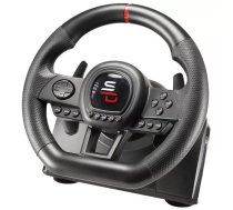 Subsonic SA5658 spēļu kontrolierīce Melns USB Steering wheel + Pedals + Joystick PlayStation 4, Xbox One, Xbox One S, Xbox One X, Xbox Series S, Xbox Series X