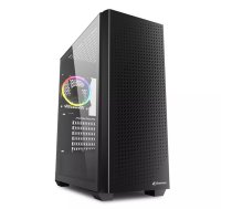 Datora korpuss Sharkoon VS9 RGB Midi Tower Black