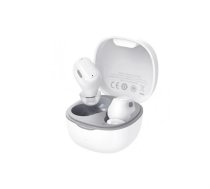 Bezvadu iekšausu austiņas Baseus WM01 zvaniem un mūzikai, Bluetooth, USB‑C uzlāde, 20–20000 Hz, 10 m, baltas