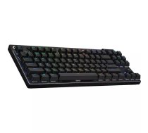 Logitech PRO X TKL, US, melna - Bezvadu klaviatūra