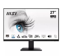 MSI Pro MP273A monitori 68,6 cm (27") 1920 x 1080 pikseļi Full HD LED Melns