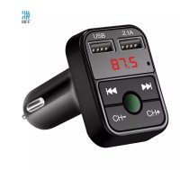 Riff CAR-B2 Bluetooth FM / MP3 Transmiteris Auto lādētājs 2x USB QC3.0 3.1A Black