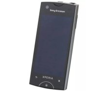 LCD ekrāns priekš Sony Ericsson Xperia Ray ST18 ar sensoru un rāmi Black SWAP Grade A