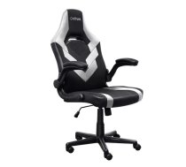 Universāla spēļu krēsls Trust GXT 703W RIYE Melns Balts 140 kg