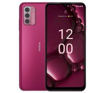 Nokia G42 5G 6,56 collu HD+ viedtālrunis ar trīskāršu aizmugurējo 50 MP AI kameru, 6 GB/128 GB krātuvi, 3 dienu akumulatora darbības laiku, divas SIM kartes — rozā