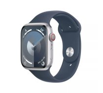 Viedpulkstenis Apple Watch Series 9 45 mm Sudrabs Zils
