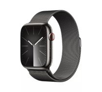 Apple Watch Series 9 45 mm Digitāls 396 x 484 pikseļi Skārienjūtīgais ekrāns 4G Grafīts Wi-Fi GPS