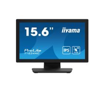 iiyama ProLite T1634MC-B1S monitori 39,6 cm (15.6") 1920 x 1080 pikseļi Full HD LED Skārienjūtīgais ekrāns Melns