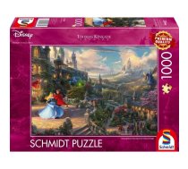 Schmidt Spiele Thomas Kinkade Studios: Disney Dreams Collections - Sleeping Beauty Dancing in the Enchanted Light Puzle 1000 pcs Komiksi