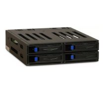 SNT Inter-Tech SUB RAID ST-1040 SR - Internes RAID-Gehäuse - 2,5" (6,4 cm) - SATA 3 GB/s - RAID RAID 0, 1, 3, 5, JBOD, 0+1 - SATA 3 GB/s (ST-1040SR black)