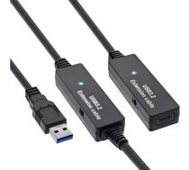 InLine 35656B USB kabelis 15 m USB 3.2 Gen 1 (3.1 Gen 1) USB A USB C Melns
