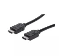 Manhattan 322539 HDMI kabelis 10 m HDMI Type A (Standard) Melns