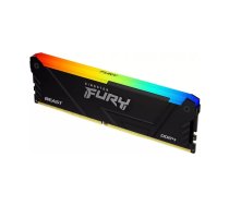 Kingston Technology FURY Beast RGB atmiņas modulis 8 GB 1 x 8 GB DDR4