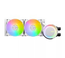 Ūdens dzesēšanas komplekts MSI MAG CORELIQUID E240 WHITE 12 cm ventilators