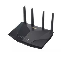 Asus bezvadu WiFi 6 divjoslu paplašināms maršrutētājs RT-AX5400 802.11ax, 5400 Mbit/s, Ethernet LAN (RJ-45) pieslēgvietu skaits 4, antenas tips - ārējā antena