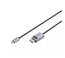 Digitus USB Type C uz DisplayPort divvirzienu adaptera kabelis 2m