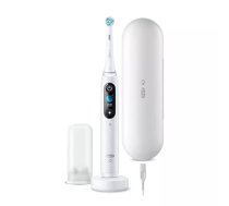 Elektriskā zobu birste BRAUN Oral‑B iO9 Series uzlādējama, magnētiskā, 7 režīmi, spiediena sensors, Bluetooth, balta
