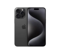 Apple iPhone 15 Pro Max 17 cm (6.7") Divas SIM kartes iOS 17 5G USB Veids-C 256 GB Titāns, Melns