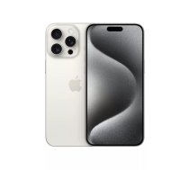Apple iPhone 15 Pro Max 17 cm (6.7") Divas SIM kartes iOS 17 5G USB Veids-C 256 GB Titāns, Balts