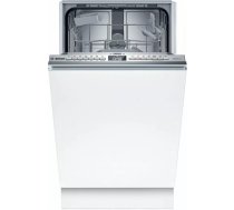 Iebūvējama trauku mazgājamā mašīna Bosch SPV4HKX10E, šaura 45 cm, 10 komplekti, 44 dB, Wi‑Fi, siltuma apmainītājs