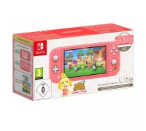 Nintendo Switch Lite Animal Crossing: New Horizons Isabelle Aloha Edition portatīvā spēļu konsole 14 cm (5.5") 32 GB Skārienjūtīgais ekrāns Wi-Fi Koraļļkrāsas