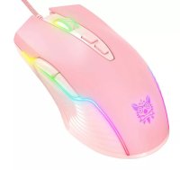 Spēļu pele ONIKUMA CW905 rozā USB