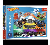 TREFL HOT WHEELS Puzles, 100 gab.