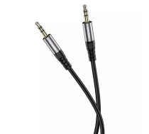 iKaku KSC-892 LIANYI AUX audio kabelis 3.5mm uz 3.5mm 1m Melns
