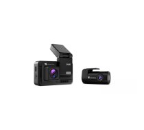 Autoreģistrators Navitel R480 2K, divkameru, Quad HD 2560×1440, 160° skata leņķis, 2" IPS, MicroSD līdz 256GB, akumulators, melns