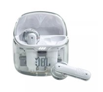 Austiņas JBL Tune Flex Ghost Edition TWS Bluetooth in-ear zvaniem un mūzikai, 20–20000 Hz, caurspīdīgi baltas, 61 g