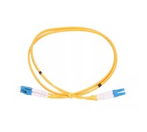 Extralink PATCHCORD LC/UPC-LC/UPC SM G.652D DUPLEX 3.0MM 1M PVC - 1 m InfiniBand un optiskās šķiedras kabelis FTTH Dzeltens