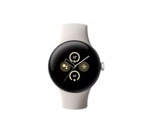 Google Pixel Watch 2 AMOLED 41 mm Digitāls Skārienjūtīgais ekrāns 4G Sudrabs Wi-Fi GPS