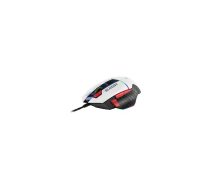 Spēļu pele A4Tech Bloody W95Max USB — labrocīga, balta, 12000 DPI, 1 ms, 250 ips, 125/2000 Hz