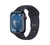 Apple Watch Series 9 45 mm Digitāls 396 x 484 pikseļi Skārienjūtīgais ekrāns 4G Melns Wi-Fi GPS