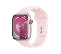 Apple Watch Series 9 45 mm Digitāls 396 x 484 pikseļi Skārienjūtīgais ekrāns 4G Rozā Wi-Fi GPS