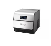 Iebūvējams/brīvi stāvošs ledus kubiņu ražotājs Unold Esge 48955 — 150 W, 230 V, nerūsējošais tērauds/melns, 295×350×290 mm