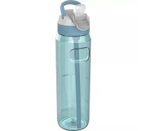 Izolētā Kambukka Lagoon pudele 1000 ml Arctic Blue — Tritan bez BPA, hermētiska ar salmiņu