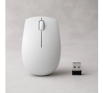 Bezvadu kompakta pele Lenovo Compact Mouse ar bateriju — abpusēja, 1000 DPI, RF bezvadu, 3 pogas, pelēka