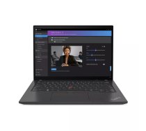 Lenovo ThinkPad T14 Intel® Core™ i7 i7-1355U Portatīvais dators 35,6 cm (14") WUXGA 32 GB DDR5-SDRAM 1 TB SSD Wi-Fi 6E (802.11ax) Windows 11 Pro Melns