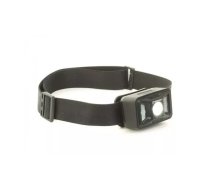 Author Headlamp X-Head 450 lm silikona USB (Wht/Grn LED) (melns)