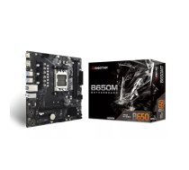 Materplāksne BIOSTAR B650MT Micro ATX, AMD B650, Socket AM5, DDR5, 2x DIMM, līdz 96 GB, 1x M.2, 4x SATA III, Gigabit LAN